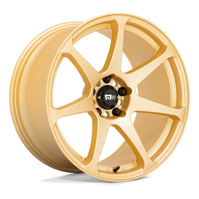 Motegi - MR154 BATTLE - Gold - GOLD - 17" x 8", 43 Offset, 5x110 (Bolt Pattern), 72.6mm HUB