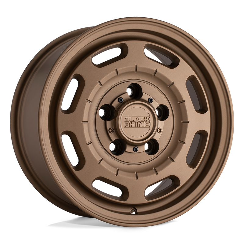 Black Rhino - BANDOLIER - Bronze - MATTE BRONZE - 16" x 8", 38 Offset, 6x130 (Bolt Pattern), 84.1mm HUB