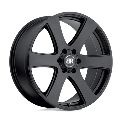 Black Rhino - HAKA - Black - Matte Black - 20" x 8.5", 45 Offset, 6x139.7 (Bolt Pattern), 112.1mm HUB