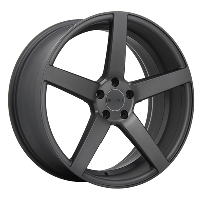 Ruffino Wheels - Boss - Grey - Matt Anthracite - 19" x 8.5", 35 Offset, 5x127 (Bolt Pattern), 74.1mm HUB