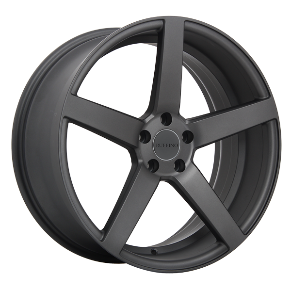 Ruffino Wheels - Boss - Grey - Matt Anthracite - 19" x 8.5", 35 Offset, 5x127 (Bolt Pattern), 74.1mm HUB
