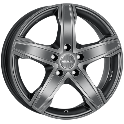 Mak Wheels - KING5 - Silver - M-TITAN - 18" x 7.5", 43 Offset, 5x130 (Bolt Pattern), 84.1mm HUB