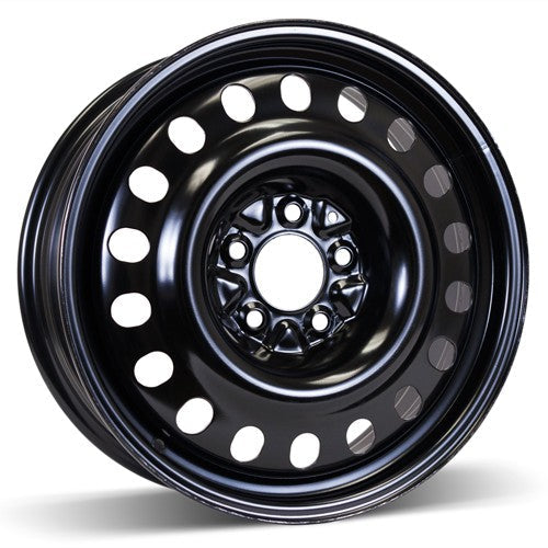 RSSW - Steel - Black - Black - 17" x 7", 39 Offset, 5x114.3 (Bolt Pattern), 60.1mm HUB