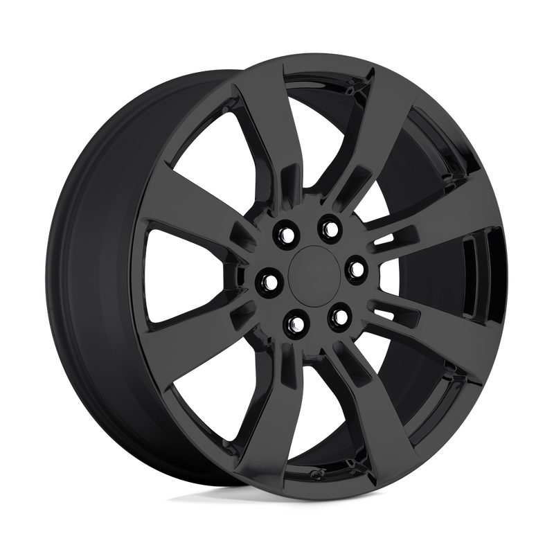 OE Creations - PR144 - Black - GLOSS BLACK - 22" x 9", 31 Offset, 6x139.7 (Bolt Pattern), 78.1mm HUB