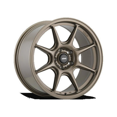 Konig - Lockout - Bronze - Matte Bronze - 17" x 8", 45 Offset, 4x100 (Bolt Pattern), 73.1mm HUB