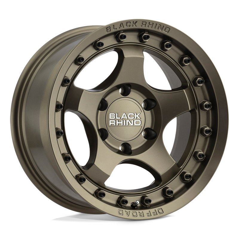 Black Rhino - BANTAM - Bronze - Matte Bronze - 18" x 9", 12 Offset, 6x139.7 (Bolt pattern), 112.1mm HUB