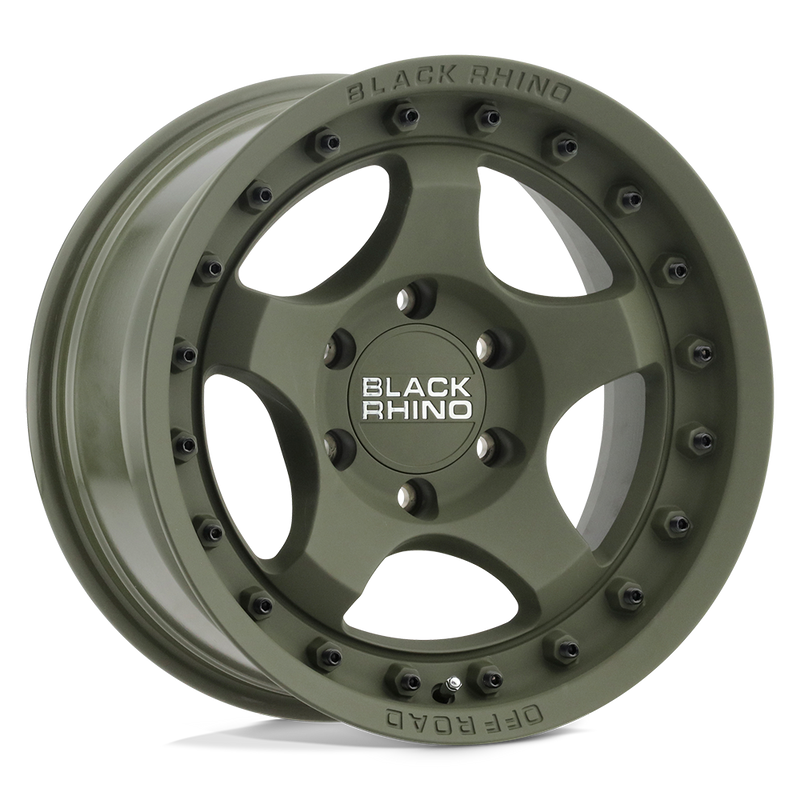 Black Rhino - BANTAM - Olive Drab Green - 17" x 8.5", -10 Offset, 5x150 (Bolt pattern), 110.1mm HUB