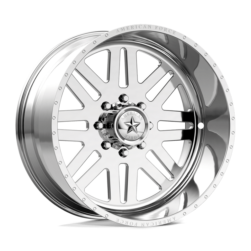 American Force - AFW 09 LIBERTY SS - Polished - Polished - 20" x 10", -25 Offset, 6x139.7 (Bolt Pattern), 78.1mm HUB