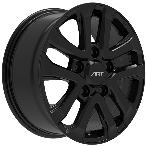 ART - Replica 215 - Black - Gloss Black - 18" x 8", 45 Offset, 5x150 (Bolt Pattern), 110.1mm HUB