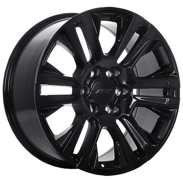 ART - Replica 216 - Black - Gloss Black - 20" x 9", 24 Offset, 6x139.7 (Bolt Pattern), 77.8mm HUB