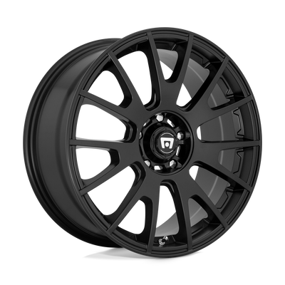 Motegi - MR118 MS7 - Black - MATTE BLACK - 17" x 8", 45 Offset, 5x120 (Bolt Pattern), 74.1mm HUB