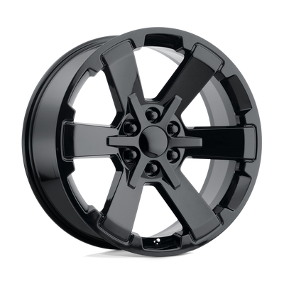 OE Creations - PR189 - Black - GLOSS BLACK - 22" x 9", 24 Offset, 6x139.7 (Bolt Pattern), 78.1mm HUB