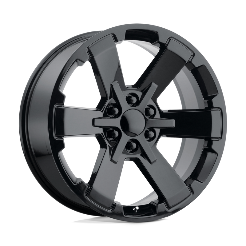 OE Creations - PR189 - Black - GLOSS BLACK - 22" x 9", 24 Offset, 6x139.7 (Bolt Pattern), 78.1mm HUB