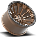 Vortek Offroad - VRT-601 - Bronze - Matte Bronze with Black Bead Ring - 18" x 9", -12 Offset, 6x135/139.7 (Bolt pattern), 106.10mm HUB