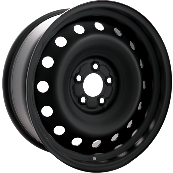 Envy Wheels - NX4 STEEL WHEEL - Black - FLAT BLACK - 18" x 7.5", 18 Offset, 5x115 (Bolt Pattern), 71.5mm HUB