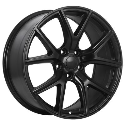 ART - Replica 140 - Black - Satin Black - 20" x 9", 34 Offset, 5x127 (Bolt Pattern), 71.5mm HUB