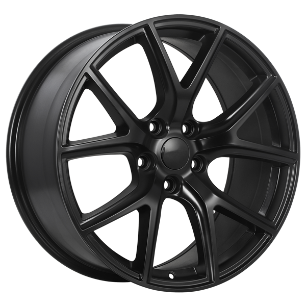 ART - Replica 140 - Black - Satin Black - 20" x 9", 34 Offset, 5x127 (Bolt Pattern), 71.5mm HUB