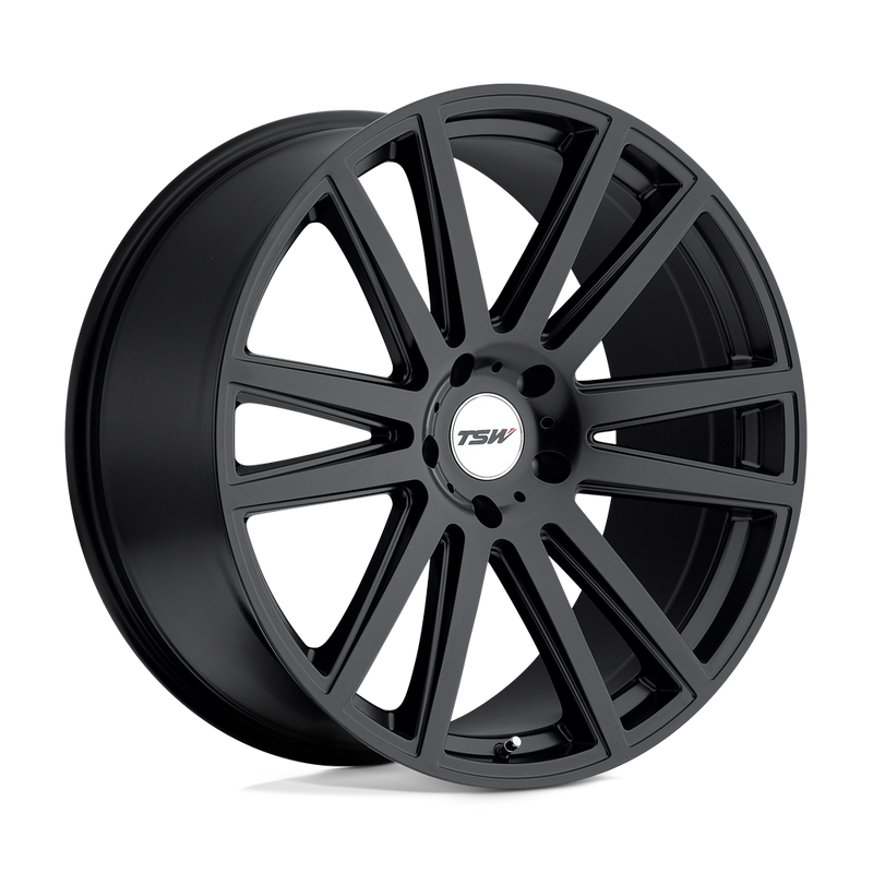 TSW Wheels - GATSBY - Black - Matte Black - 20" x 10", 35 Offset, 5x130 (Bolt Pattern), 84.1mm HUB