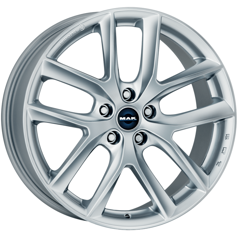 Mak Wheels - VOLTAGE - Silver - SILVER - 18" x 8.5", 40 Offset, 5x114.3 (Bolt Pattern), 64.1mm HUB