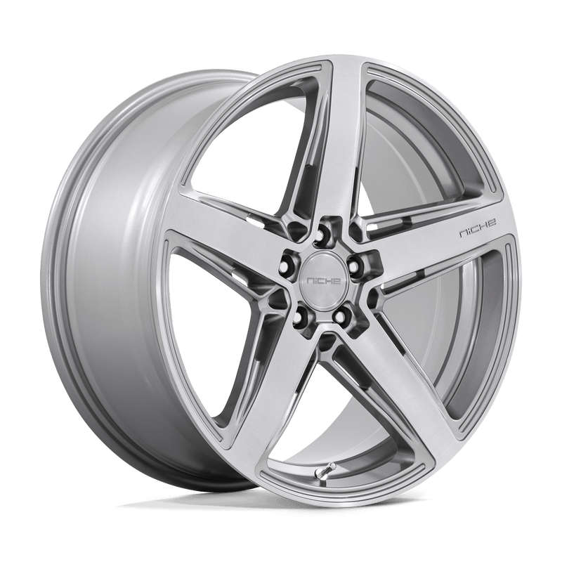 Niche - M270 TERAMO - Gunmetal - ANTHRACITE BRUSHED FACE TINT CLEAR - 20" x 11", 45 Offset, 5x114.3 (Bolt Pattern), 72.6mm HUB
