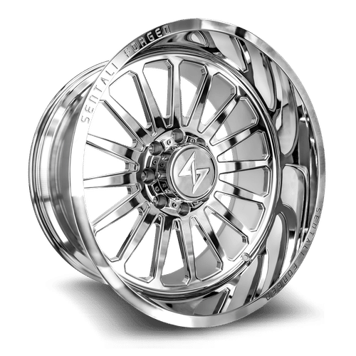 Sentali - Forged SF-2 - Polished - 28" x 16", -99 Offset, 8x170 (Bolt pattern), 125.2mm HUB