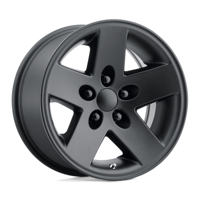 OE Creations - PR185 - Black - MATTE BLACK - 16" x 8", 0 Offset, 5x114.3 (Bolt Pattern), 71.5mm HUB