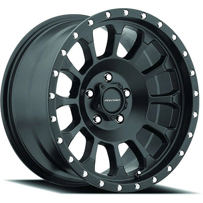 Pro Comp - PA34 ROCKWELL - Black - Satin Black - 17" x 8", 0 Offset, 6x135 (Bolt pattern), 87.1mm HUB