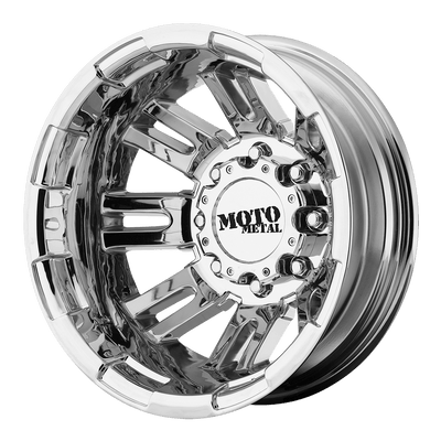 Moto Metal - MO963 - Polished - PVD - 16" x 6", -134 Offset, 8x165.1 (Bolt Pattern), 125.1mm HUB
