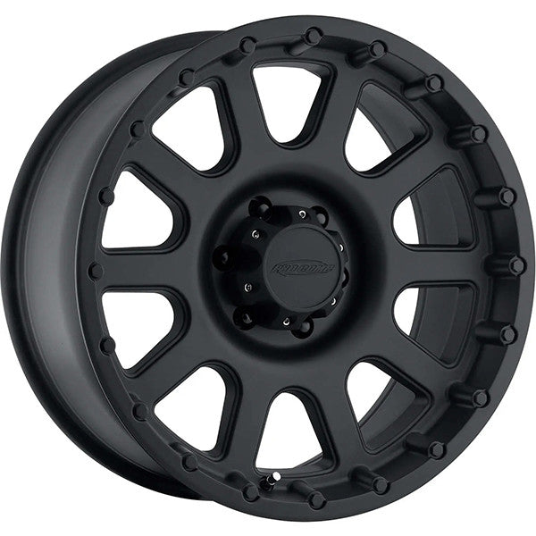 Pro Comp - PA32 BANDIDO - Black - Flat Black - 18" x 9", 0 Offset, 6x139.7 (Bolt pattern), 108.0mm HUB