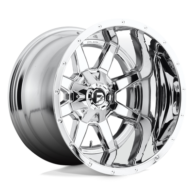 Fuel - D536 MAVERICK - Polished - CHROME PLATED - 20" x 14", -76 Offset, 6x135/139.7 (Bolt Pattern), 106.1mm HUB