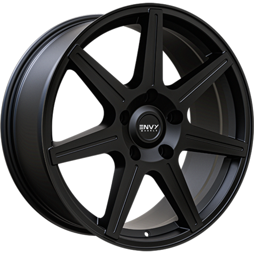 Envy Wheels - ELITE - Black - MATTE BLACK - 20" x 8.5", 40 Offset, 5x108 (Bolt Pattern), 73.1mm HUB