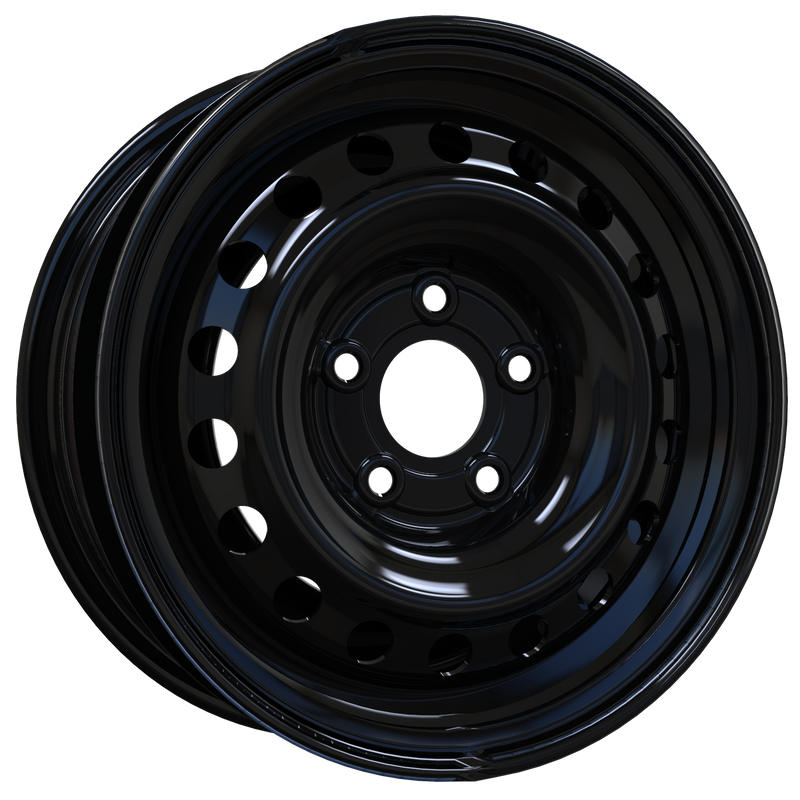 Envy Wheels - Steel Wheel - Black - MOBIS OE BLACK - 15" x 6", 46 Offset, 5x114.3 (Bolt Pattern), 67.1mm HUB