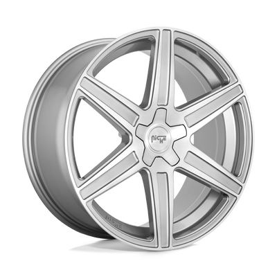 Niche - M241 CARINA - Gunmetal - ANTHRACITE AND BRUSHED TINTED CLEAR - 20" x 10.5", 20 Offset, 5x115 (Bolt Pattern), 71.5mm HUB