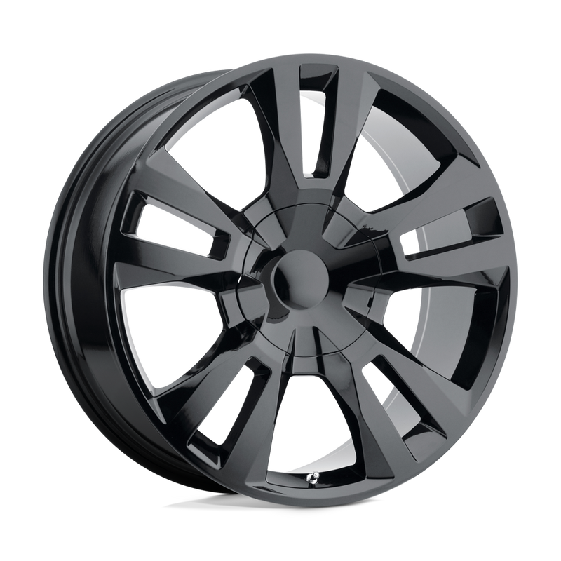 OE Creations - PR188 - Black - GLOSS BLACK - 22" x 9", 24 Offset, 6x139.7 (Bolt Pattern), 78.1mm HUB