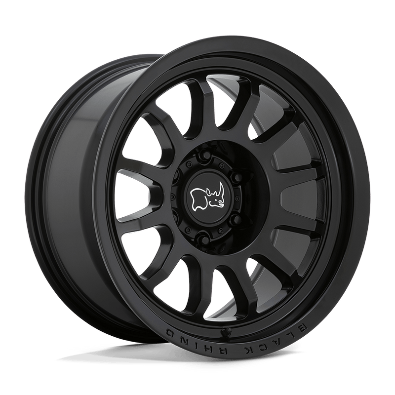 Black Rhino - RAPID - Black - Matte Black - 17" x 9", 12 Offset, 6x120 (Bolt pattern), 67.06mm HUB