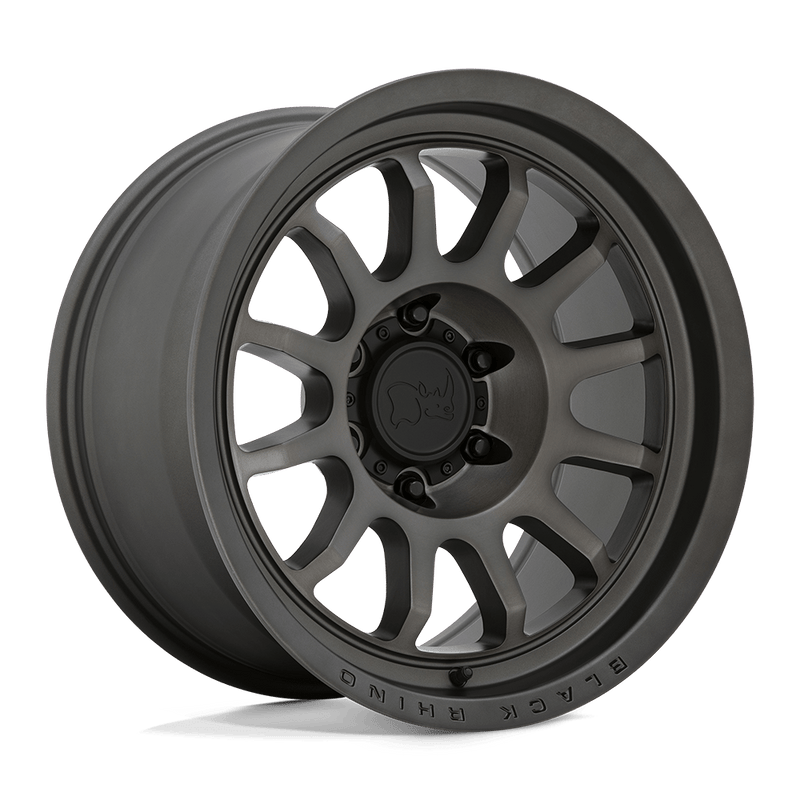 Black Rhino - RAPID - Gunmetal - Matte Brushed Gunmetal - 18" x 9.5", -18 Offset, 5x127 (Bolt pattern), 71.5mm HUB