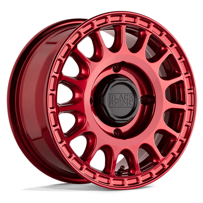 Black Rhino Powersports - SANDSTORM UTV - Candy Red - 15" x 7", 36 Offset, 4x156 (Bolt pattern), 132mm HUB