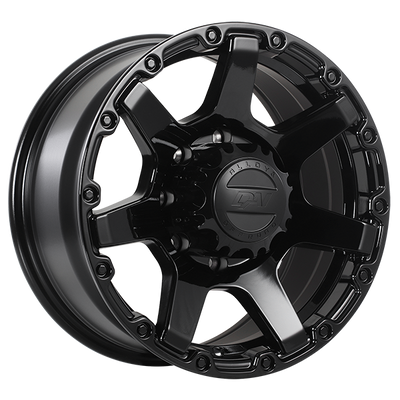 Dai Alloys - Barrett - Black - Gloss Black - 20" x 9", 20 Offset, 8x170 (Bolt Pattern), 125.1mm HUB