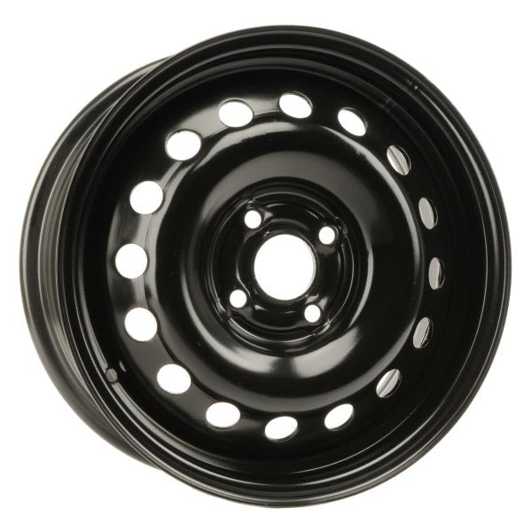 RNB - STEEL WHEEL - Black - Gloss Black - 15" x 6", 42 Offset, 4x100 (Bolt Pattern), 60.1mm HUB