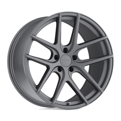 TSW Wheels - GENEVA - Gunmetal - Matte Gunmetal - 18" x 9.5", 39 Offset, 5x114.3 (Bolt Pattern), 76.1mm HUB