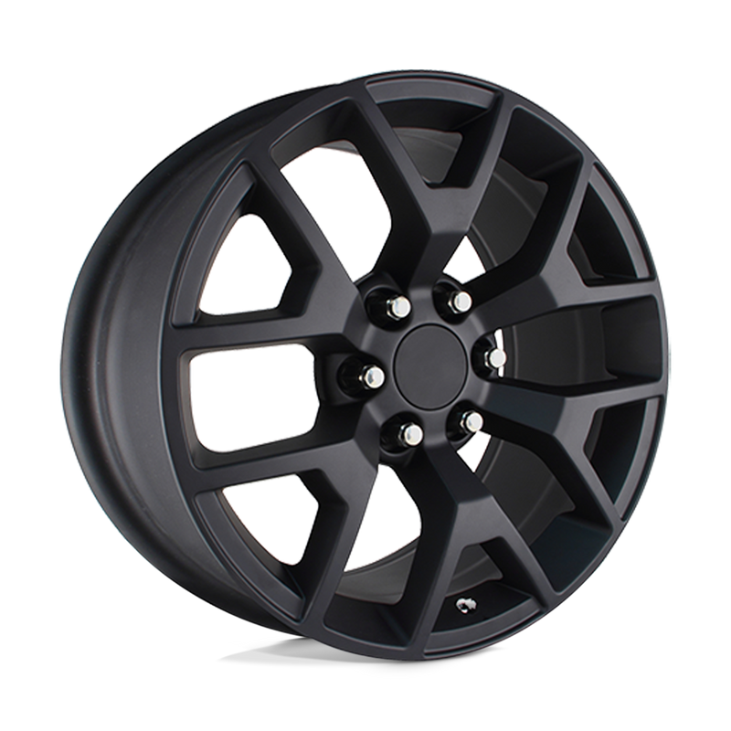 OE Creations - PR169 - Black - MATTE BLACK - 20" x 9", 27 Offset, 6x139.7 (Bolt Pattern), 78.1mm HUB