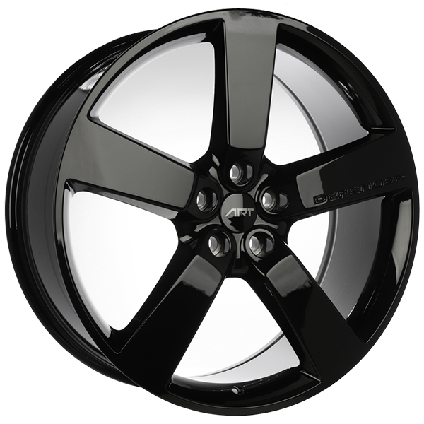 ART - Replica 294 - Black - Gloss Black - 22" x 9", 43 Offset, 5x120 (Bolt Pattern), 72.6mm HUB