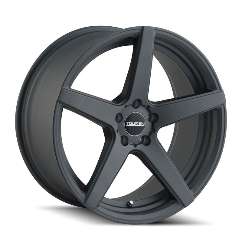 Touren - TR20 - Gunmetal - MATTE GUNMETAL - 18" x 9.5", 35 Offset, 5x114.3 (Bolt Pattern), 72.62mm HUB