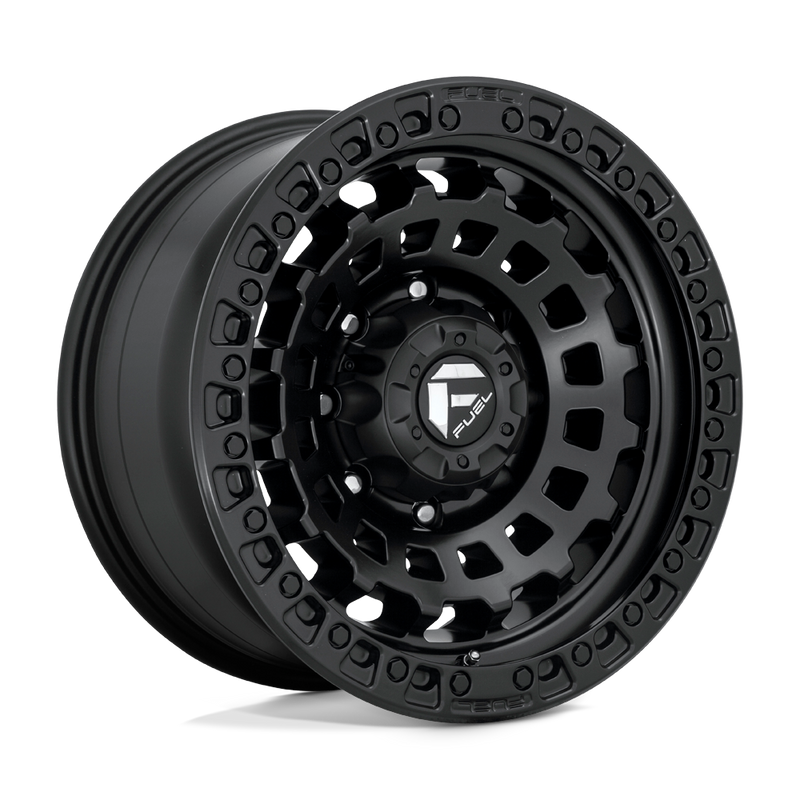 Fuel - D633 ZEPHYR - Black - MATTE BLACK - 20" x 9", 20 Offset, 5x150 (Bolt Pattern), 110.1mm HUB