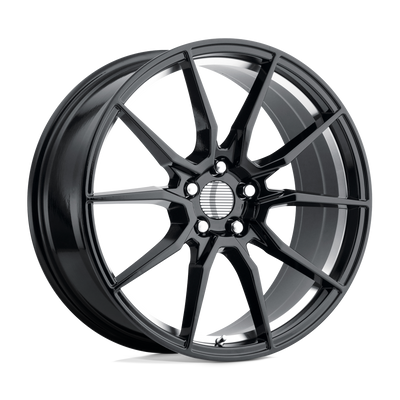 OE Creations - PR193 - Black - GLOSS BLACK MACHINED - 20" x 9", 30 Offset, 5x114.3 (Bolt Pattern), 70.7mm HUB