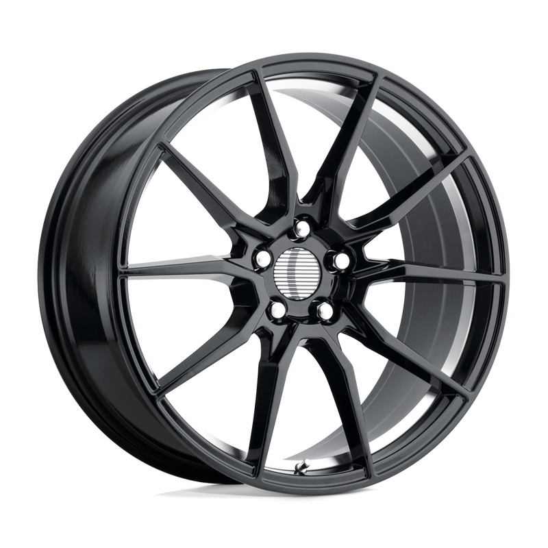 OE Creations - PR193 - Black - GLOSS BLACK MACHINED - 20" x 9", 30 Offset, 5x114.3 (Bolt Pattern), 70.7mm HUB