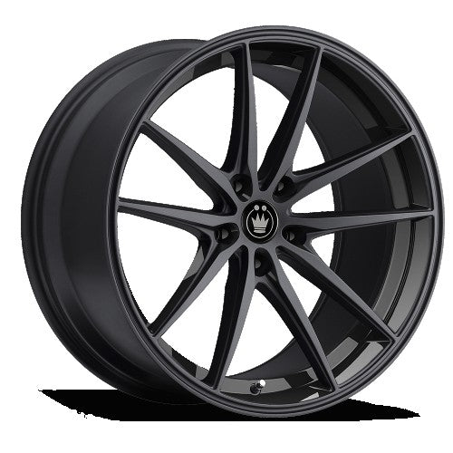 Konig - Oversteer - Black - Gloss Black - 16" x 7.5", 40 Offset, 5x114.3 (Bolt Pattern), 73.1mm HUB