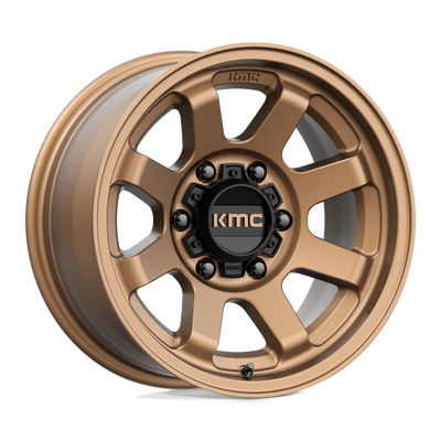 KMC Wheels - KM723 TRAIL - Bronze - MATTE BRONZE - 17" x 8.5", 0 Offset, 6x135 (Bolt Pattern), 87.1mm HUB