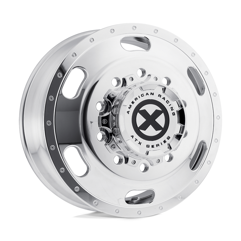 ATX - AO402 INDY - Polished - POLISHED - 22.5" x 8.25", 145 Offset, 10x285.75 (Bolt Pattern), 220.1mm HUB