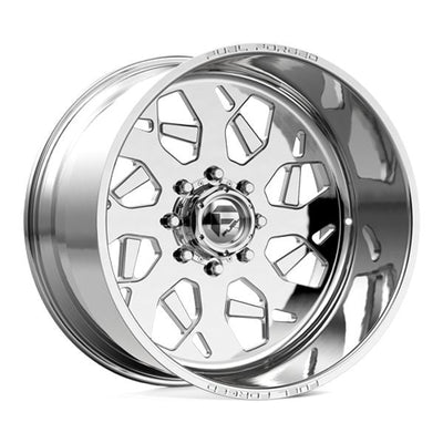 Fuel - FF111 - Polished - 22" x 10", -25 Offset, 8x165.1 (Bolt pattern), 125mm HUB